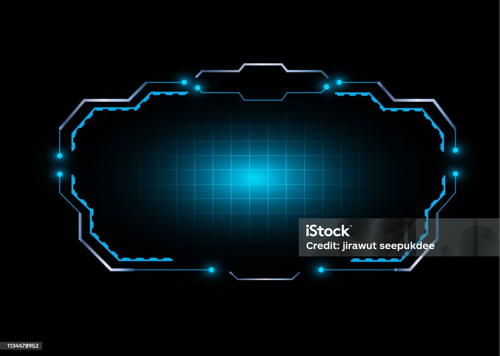 Technology Lab Screen Texture Science Technology Screen Stock Illustration - Download Image Now ...
