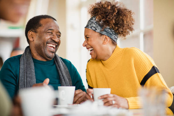 istock Senior Couple On A Date In A Cafe 1134481997