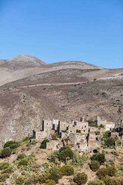 istock Stone old tower house on Mani, Greece. 1134488321