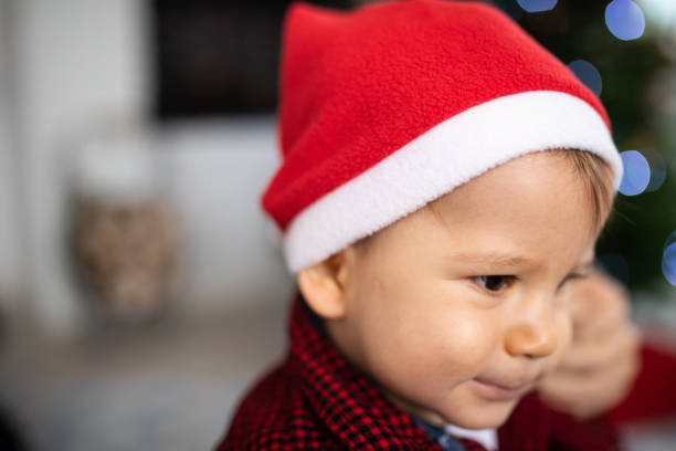 istock Portrait of Santa little helper 1134493362