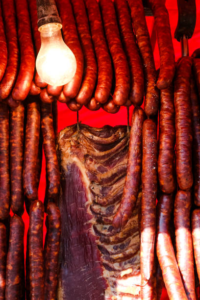 istock Food display, Sausages and Bakon 1134497881