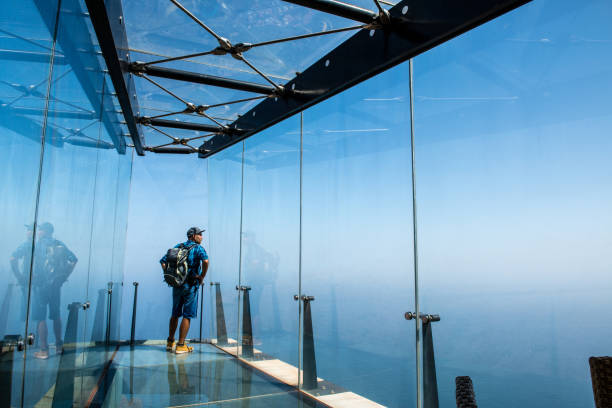 istock La Gomera overhang glass view point Mirador de Abrante 1134505672