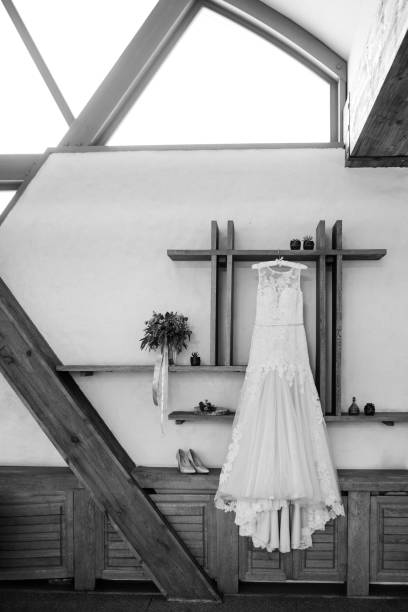 istock perfect wedding dress on the wedding day 1134506240