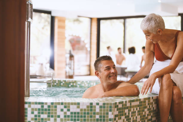 istock Happy mature couple on a getaway weekend 1134506544
