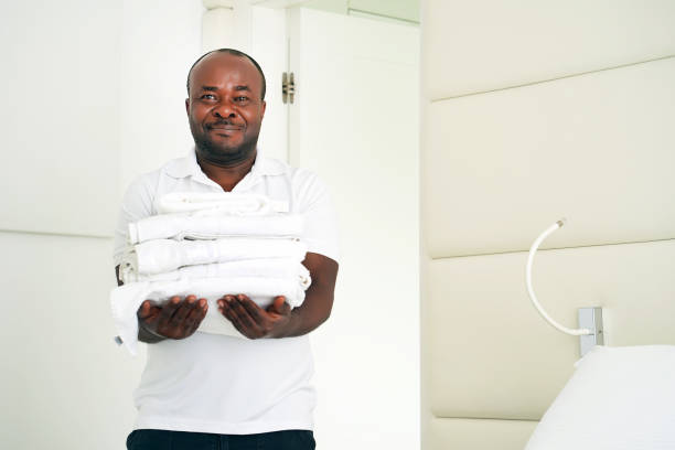 istock hotel room cleaning keeps towels 1134506835