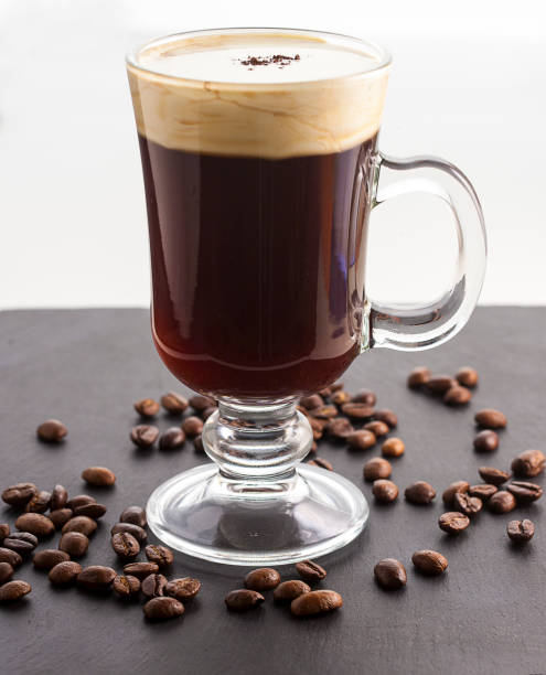 Irish Coffee stock photo