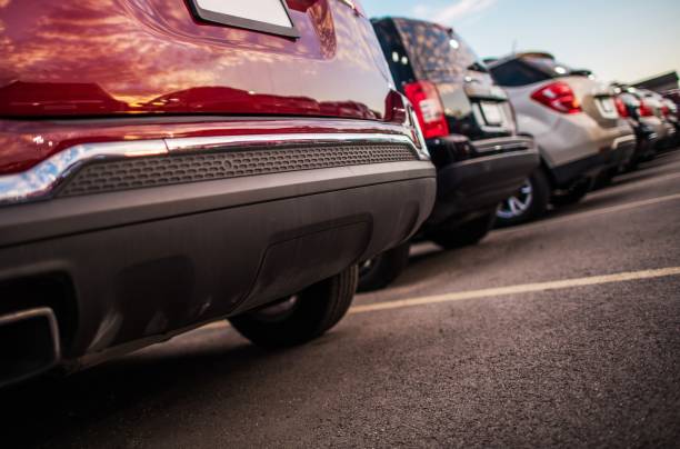 istock Parking Full of Cars 1134512292