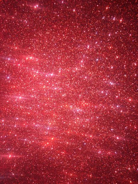 istock Red glitter background with shiny sparkle 1134518999