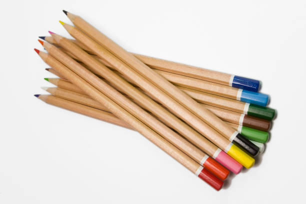 istock colorful pencils on white background 1134525180