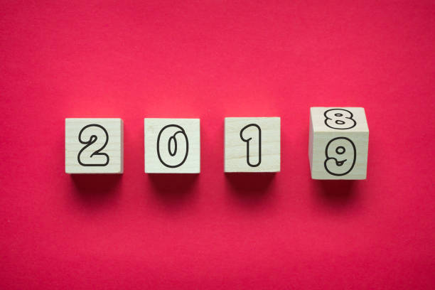 istock Turning from year 2018 to 2019 1134528396