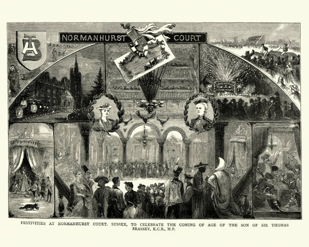 istock Victorian coming of age ceremony and festivities, 1884 1134528473