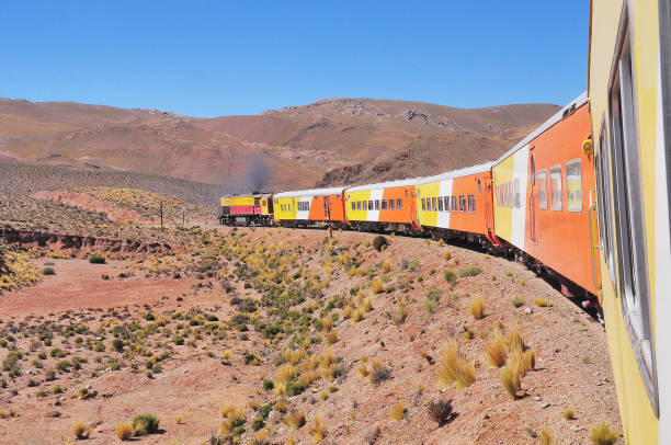istock So called Train to the clouds goes from Salta to La Polvorilla viaduct. 1134528540