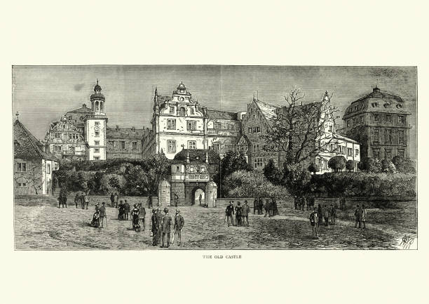 istock The Old Castle, Darmstadt, Hesse, Germany, 1884 1134529244