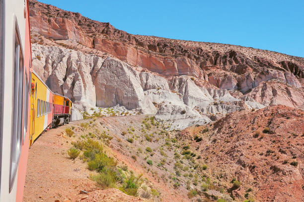 istock So called Train to the clouds goes from Salta to La Polvorilla viaduct. 1134558255