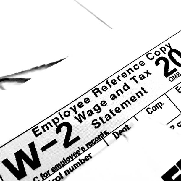 istock Tax Season W-2 Forms 1134567116