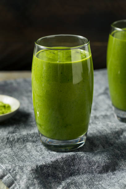 istock Healthy Homemade Matcha Breakfast Smoothie 1134571892