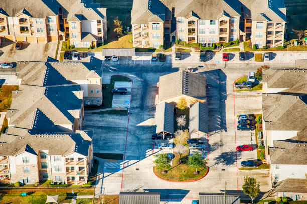 istock Apartment Complex Aerial in Suburban Houston 1134572755