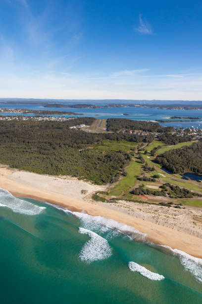istock Black SMith Beach - Newcastle Australia and Lake Macquarie 1134585376