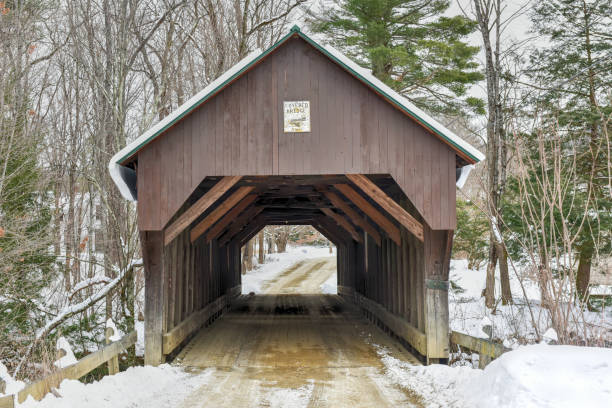 istock Blow-Me-Down Covered Bridge - New Hampshire 1134586106