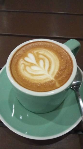 istock Hot cappucino with latte 1134592743