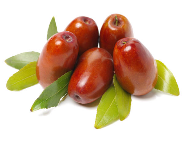istock jujube or chinese date on white background 1134597260