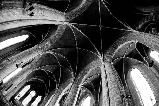 istock Interior of Lutheran Church Marktkirche in Hannover Germany 1134598381