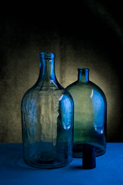 istock Still life with two glass bottles 1134600018