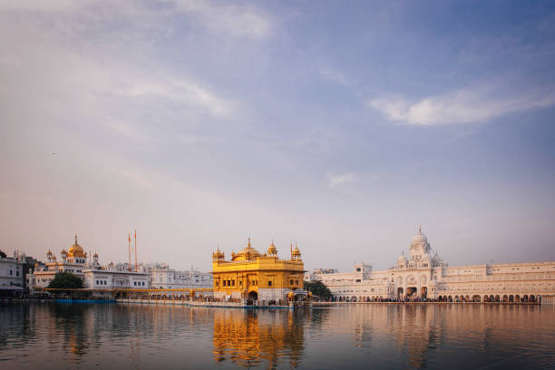istock Golden Temple at sunset, Amritsar - India 1134602224