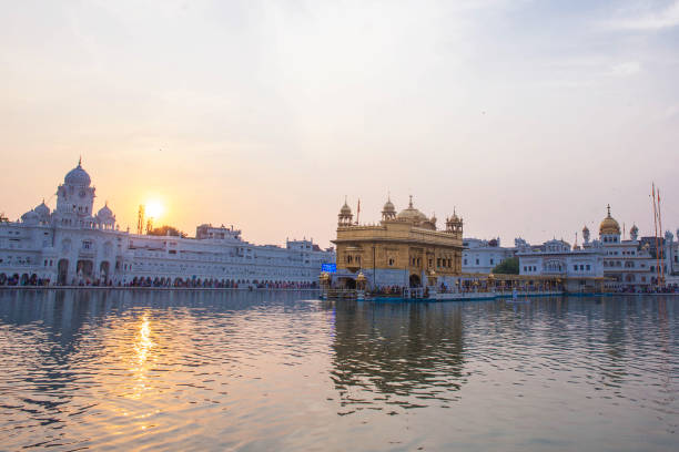 istock Golden Temple at sunset, Amritsar - India 1134602252