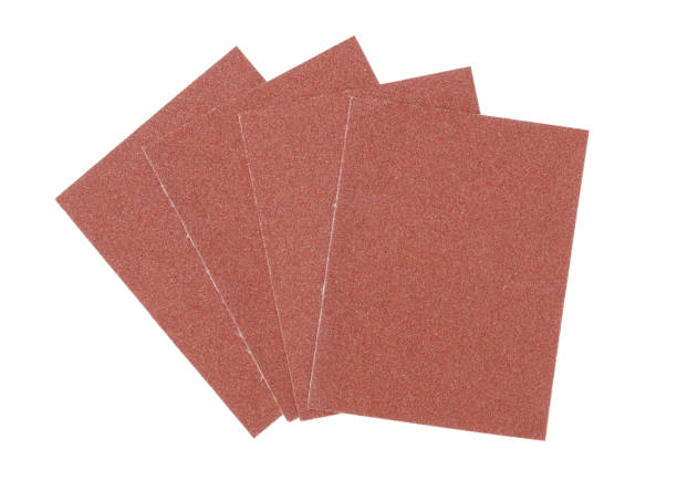 istock Close up sandpaper isolated on white background 1134603348