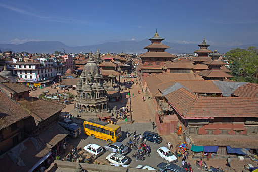 Durbar square in taken in Old city  Kathmandu, Nepal