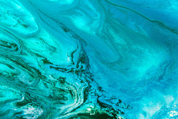 istock Abstract textured art waves art picture 1134607195
