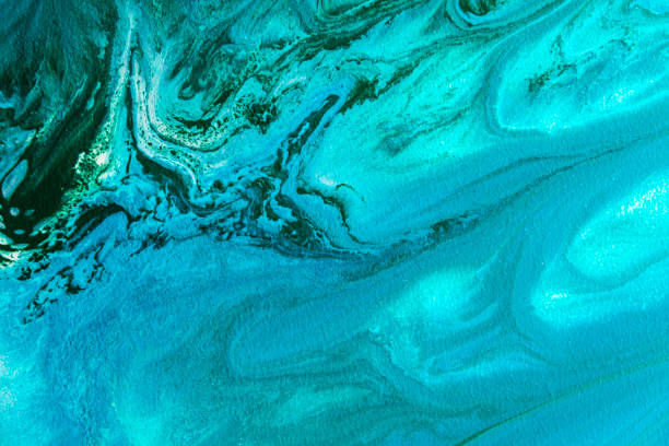 istock Abstract textured art waves art picture 1134607520
