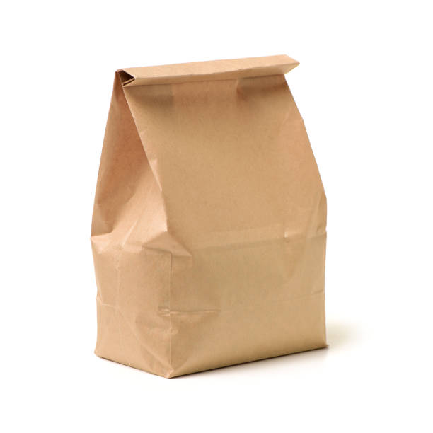 istock Paper bags on white background 1134615625