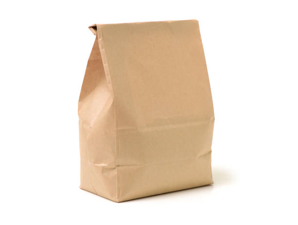 istock Paper bags on white background 1134615657