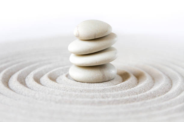 istock Zen japanese garden background 1134636430