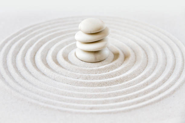 istock Zen japanese garden background 1134640343