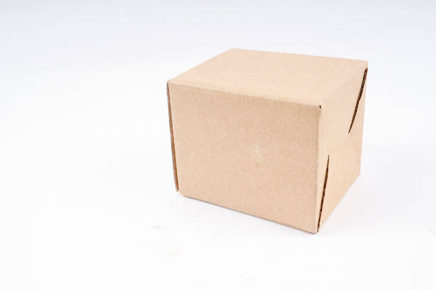 istock Close-Up Of Cardboard Box On White Background 1134641054
