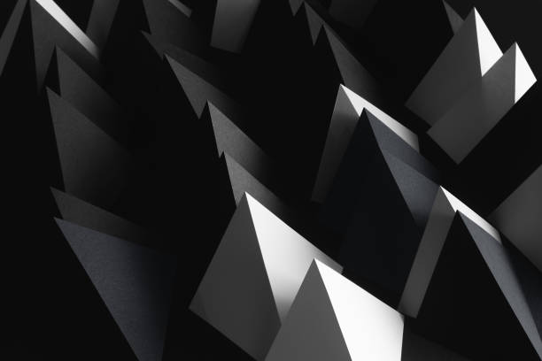 istock Geometric paper shapes, composition for abstract background 1134642192