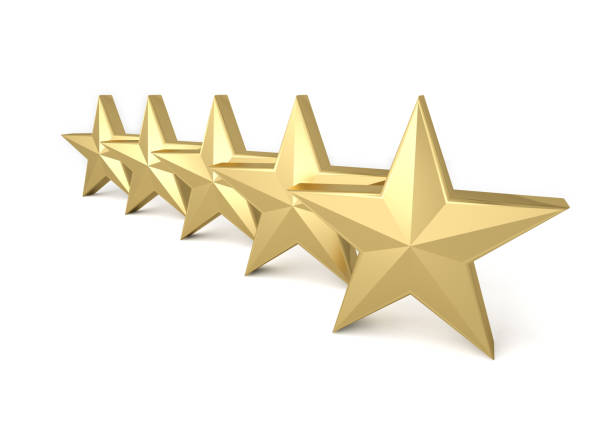 istock 5 stars gold golden yellow 1134650915