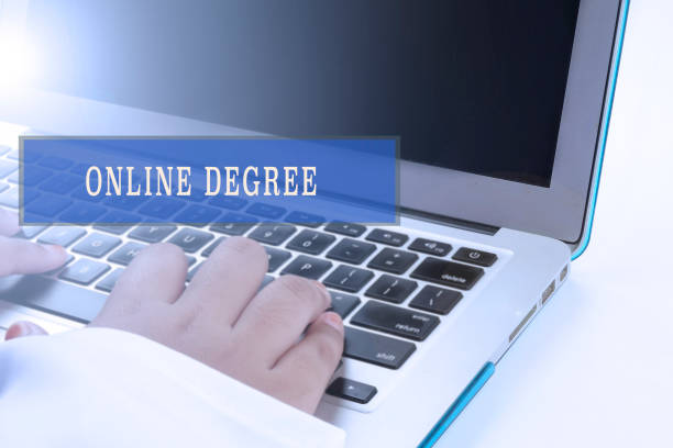 istock Cropped Hands Of Woman Using Laptop Against White Background 1134651504