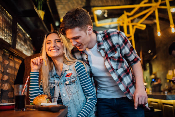 istock Happy young couple hugging 1134655416