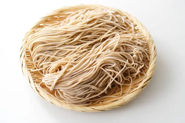 Photo of Japanese soba noodle.