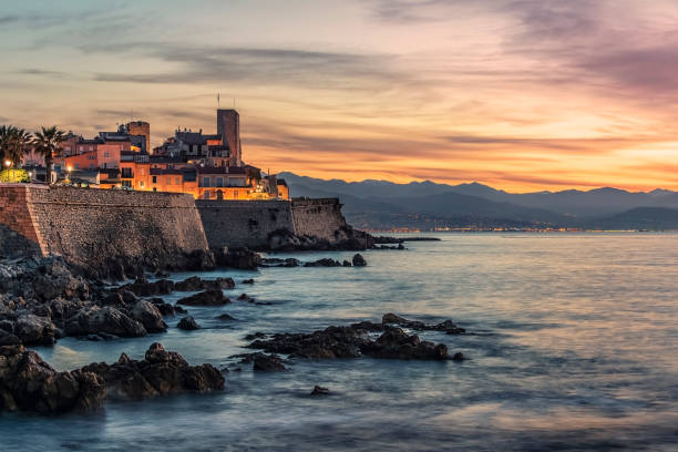 istock French Riviera coastline in Antibes 1134664970