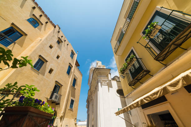 istock Clear sky over world famous Capri 1134669828