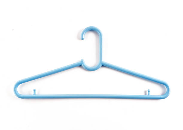 istock Set of coat hangers isolated on white background 1134677333