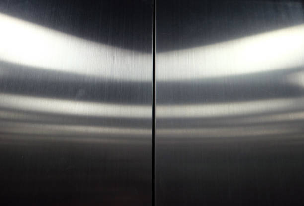 istock Metal texture background, steel background 1134691060