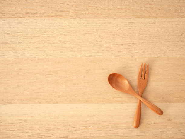 istock Wooden spoon on a wooden table 1134697879