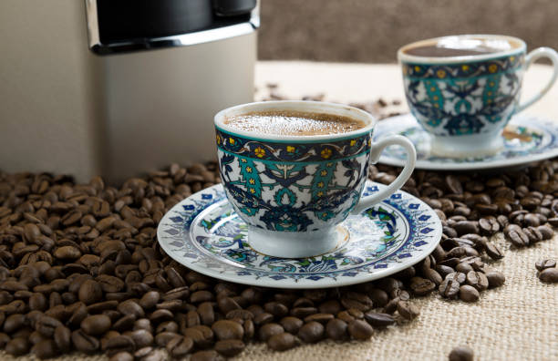 istock Two Cups of Traditional Turkish Coffee 1134699566