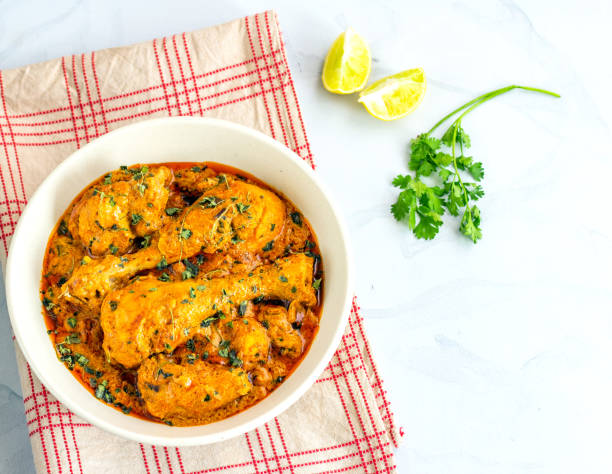 istock Methi Chicken  - Chicken with Fenugreek Leaves and Cream 1134700467